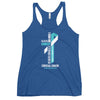 Women's Cervical Cancer Christ Tank Top - JohnVsGBMVintage RoyalXS