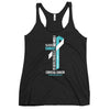 Women's Cervical Cancer Christ Tank Top - JohnVsGBMVintage BlackXS