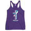 Women's Cervical Cancer Christ Tank Top - JohnVsGBMPurple RushXS