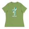 Women's Cervical Cancer Through Christ Tee - JohnVsGBMLeafS