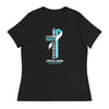 Women's Cervical Cancer Through Christ Tee - JohnVsGBMBlackS