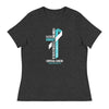 Women's Cervical Cancer Through Christ Tee - JohnVsGBMDark Grey HeatherS