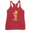 Women's Childhood Cancer Christ Tank Top - JohnVsGBMVintage RedXS