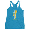 Women's Childhood Cancer Christ Tank Top - JohnVsGBMVintage TurquoiseXS
