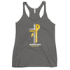 Women's Childhood Cancer Christ Tank Top - JohnVsGBMPremium HeatherXS