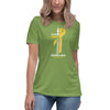 Women's Childhood Cancer Through Christ Tee - JohnVsGBMLeafS