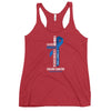 Women's Colon Cancer Christ Tank Top - JohnVsGBMVintage RedXS