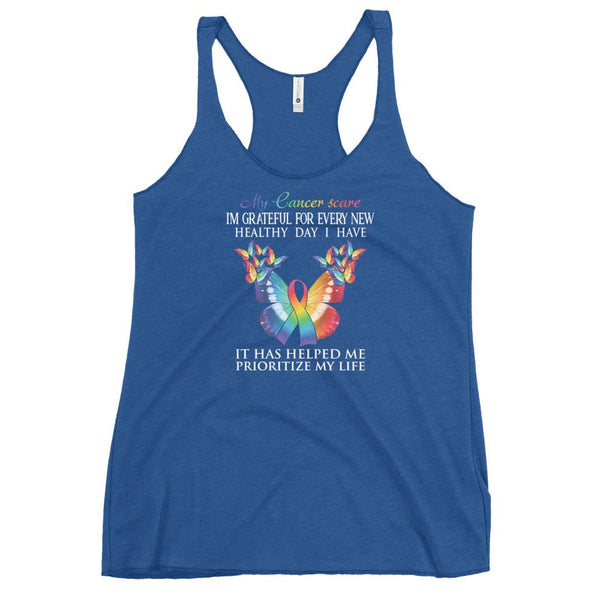 Women's Grateful Tank Top - JohnVsGBMVintage RoyalXS