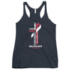 Women's Head and Neck Cancer Christ Tank Top - JohnVsGBMVintage NavyXS