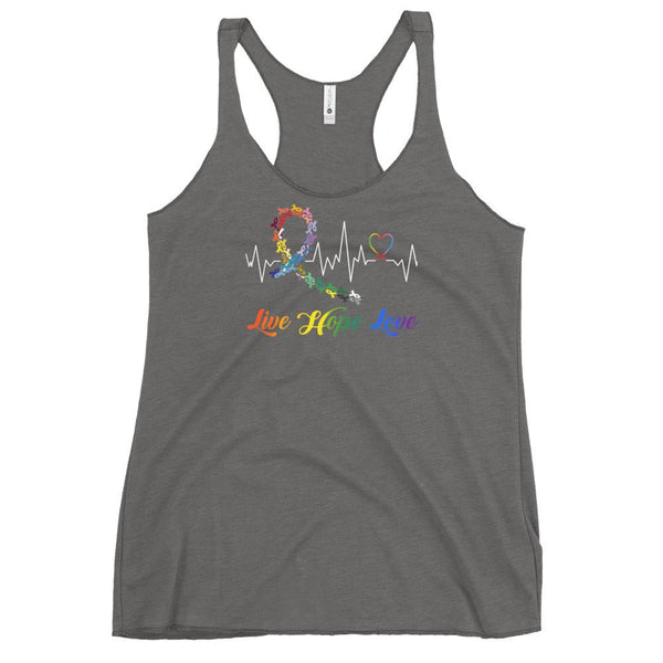 Women's Heart Beat Tank Top - JohnVsGBMPremium HeatherXS
