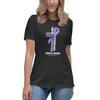 Women's Hodgkin's Through Christ Tee - JohnVsGBMDark Grey HeatherS