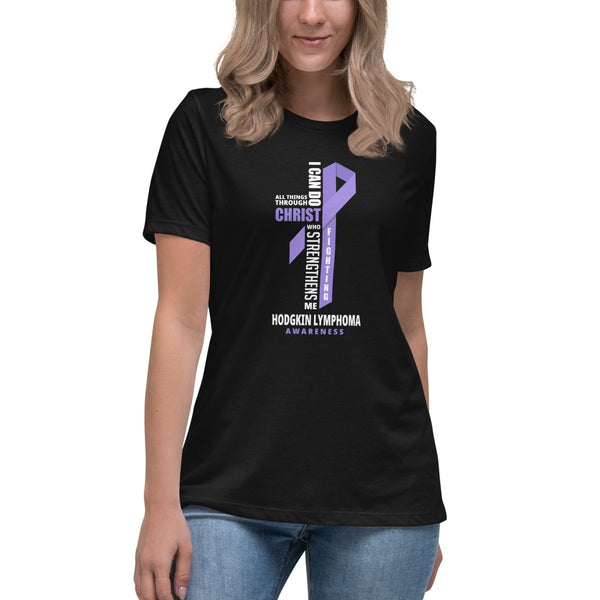 Women's Hodgkin's Through Christ Tee - JohnVsGBMBlackS