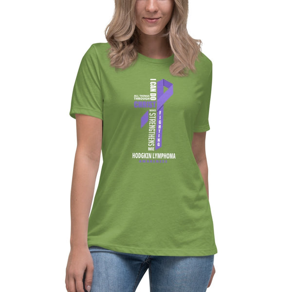 Women's Hodgkin's Through Christ Tee - JohnVsGBMLeafS