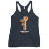 Women's Kidney Cancer Christ Tank Top - JohnVsGBMVintage NavyXS