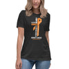 Women's Kidney Cancer Through Christ Tee - JohnVsGBMDark Grey HeatherS