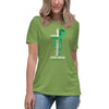 Women's Liver Cancer Through Christ Tee - JohnVsGBMLeafS
