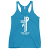 Women's Lung Cancer Christ Tank Top - JohnVsGBMVintage TurquoiseXS