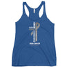 Women's Melanoma Cancer Christ Tank Top - JohnVsGBMVintage RoyalXS