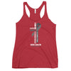 Women's Melanoma Cancer Christ Tank Top - JohnVsGBMVintage RedXS
