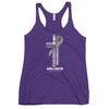 Women's Melanoma Cancer Christ Tank Top - JohnVsGBMPurple RushXS