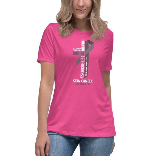 Women's Melanoma Through Christ Tee - JohnVsGBMBerryS