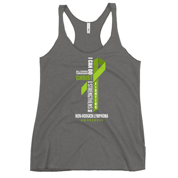 Women's Non - Hodgkin's Christ Tank Top - JohnVsGBMPremium HeatherXS