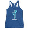 Women's Ovarian Cancer Christ Tank Top - JohnVsGBMVintage RoyalXS