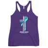 Women's Ovarian Cancer Christ Tank Top - JohnVsGBMPurple RushXS