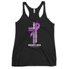 Women's Pancreatic Cancer Christ Tank Top - JohnVsGBMVintage BlackXS