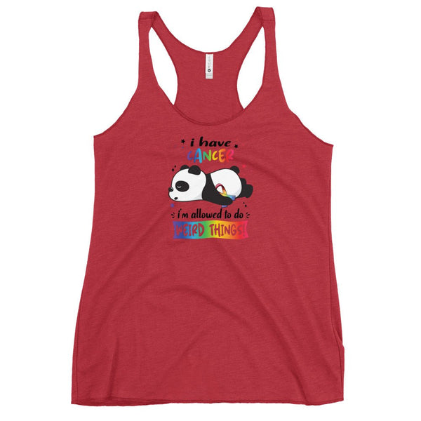 Women's Weird Things Tank Top - JohnVsGBMVintage RedXS