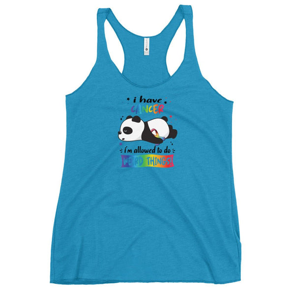 Women's Weird Things Tank Top - JohnVsGBMVintage TurquoiseXS