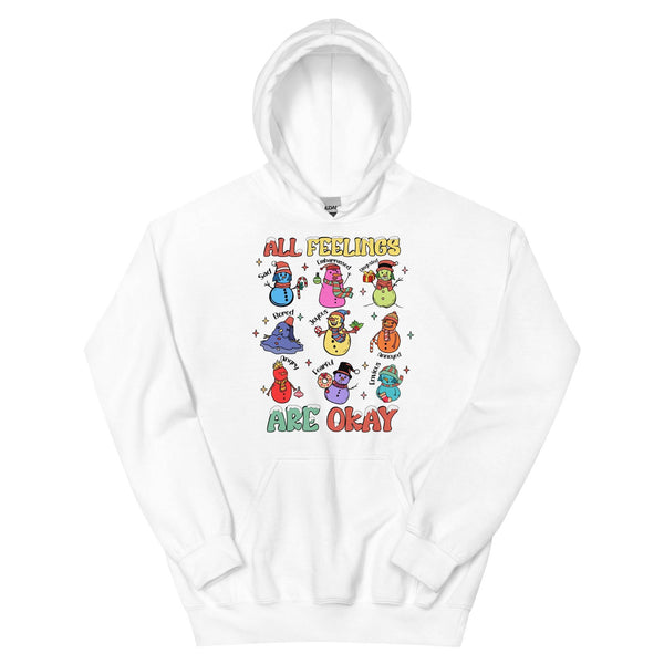 All Feelings are Ok Hoodie - JohnVsGBMWhiteS