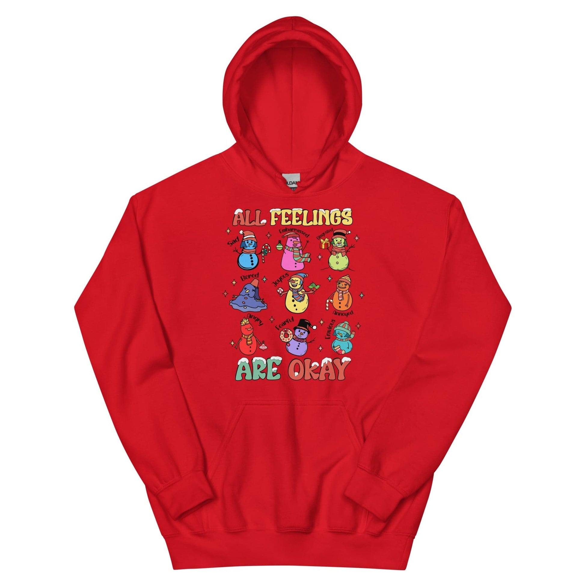 All Feelings are Ok Hoodie - JohnVsGBMRedS