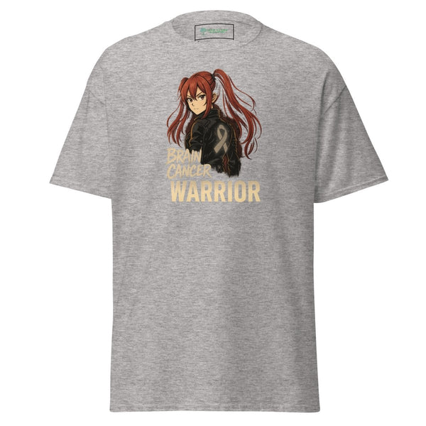 Anime Brunet Punk Tee - JohnVsGBMSport GreyS