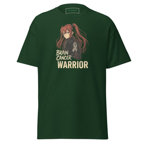 Anime Brunet Punk Tee - JohnVsGBMForest GreenS