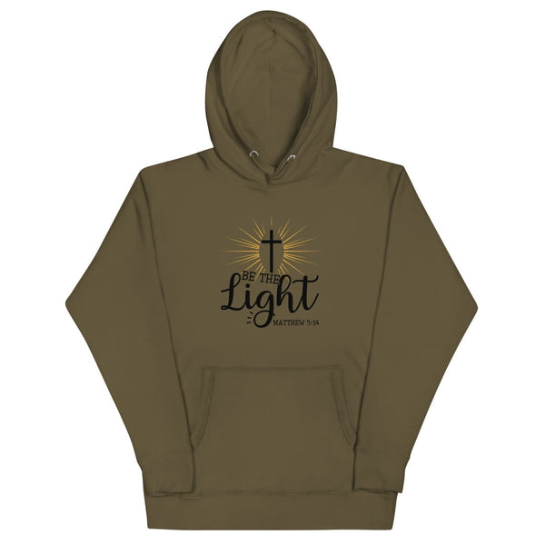 Be The Light Hoodie - JohnVsGBMMilitary GreenS