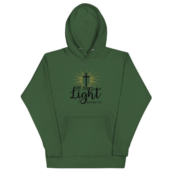 Be The Light Hoodie - JohnVsGBMForest GreenS