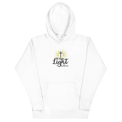 Be The Light Hoodie (Hand Embroidered) - JohnVsGBMWhiteS