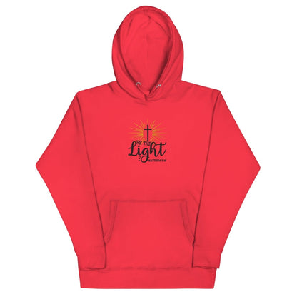 Be The Light Hoodie (Hand Embroidered) - JohnVsGBMTeam RedS