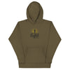 Be The Light Hoodie (Hand Embroidered) - JohnVsGBMMilitary GreenS