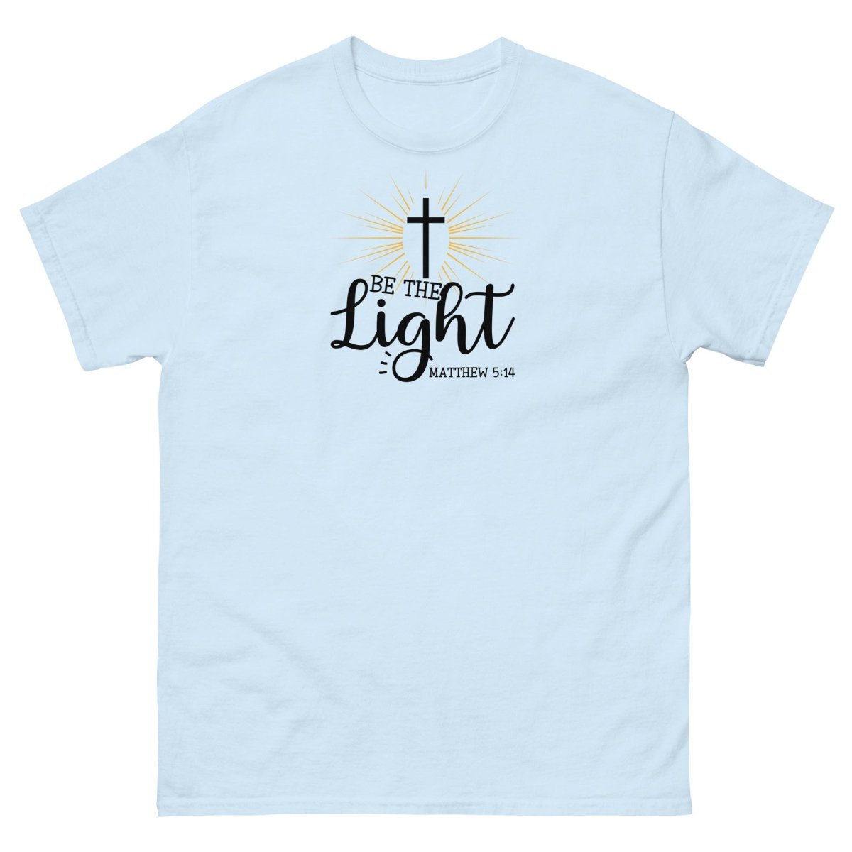 Be The Light Tee - JohnVsGBMLight BlueS