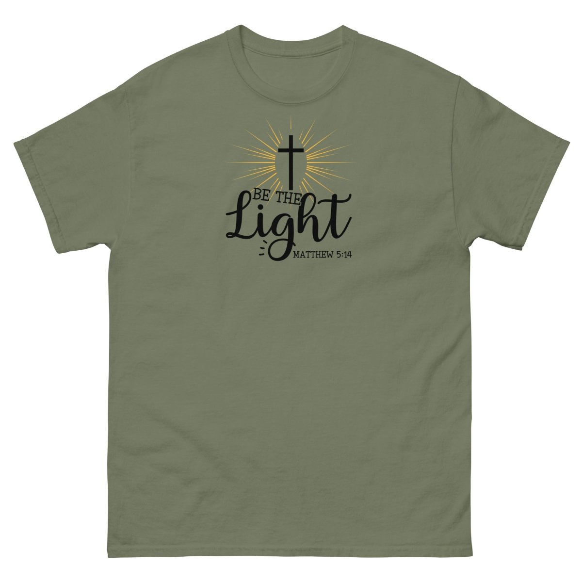 Be The Light Tee - JohnVsGBMMilitary GreenS