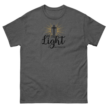 Be The Light Tee - JohnVsGBMDark HeatherS