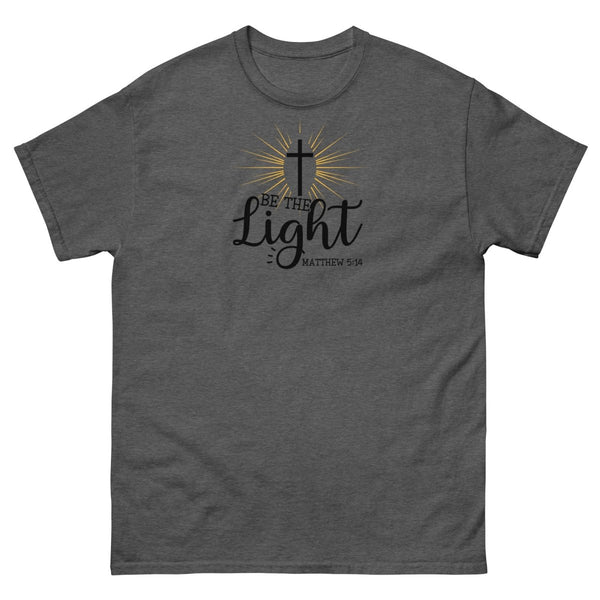 Be The Light Tee - JohnVsGBMDark HeatherS