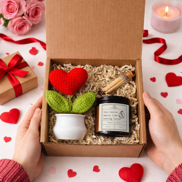 Beat Cancer Heart Gift Set - JohnVsGBMUnscented
