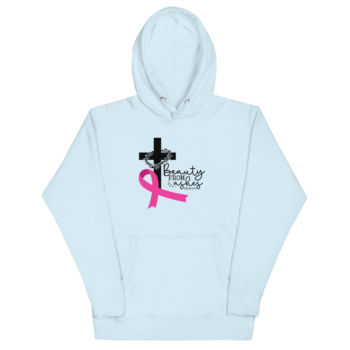 Beauty from the Ashes hoodie (Customizable) - JohnVsGBMSky BlueS