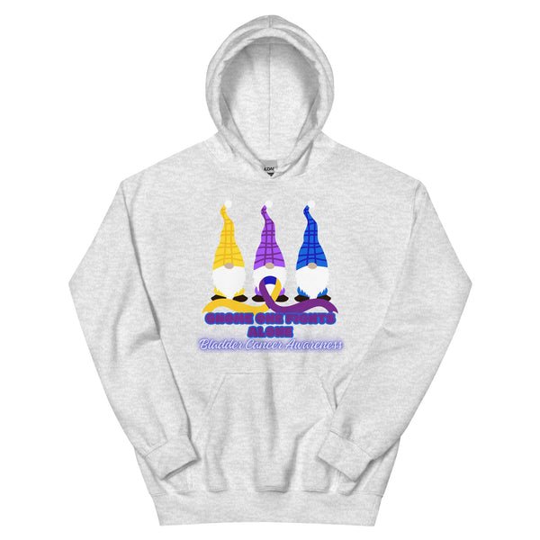 Bladder Cancer Awareness Gnome Hoodie - JohnVsGBMAshS