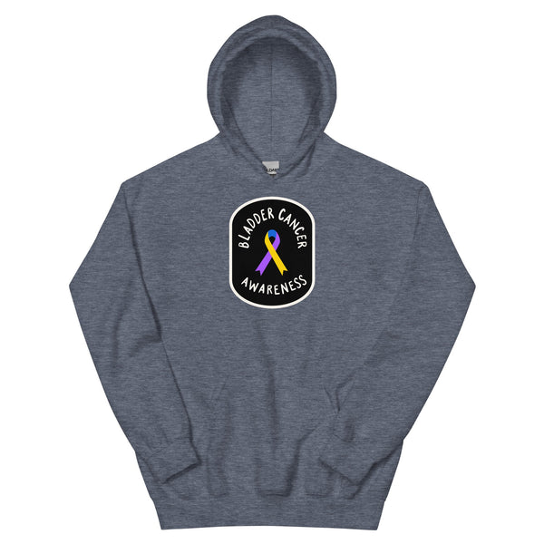 Bladder Cancer Awareness Hoodie - JohnVsGBMHeather Sport Dark NavyS