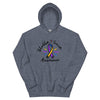 Bladder Cancer Awareness Ribbon Hoodie - JohnVsGBMHeather Sport Dark NavyS