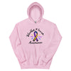 Bladder Cancer Awareness Ribbon Hoodie - JohnVsGBMLight PinkS